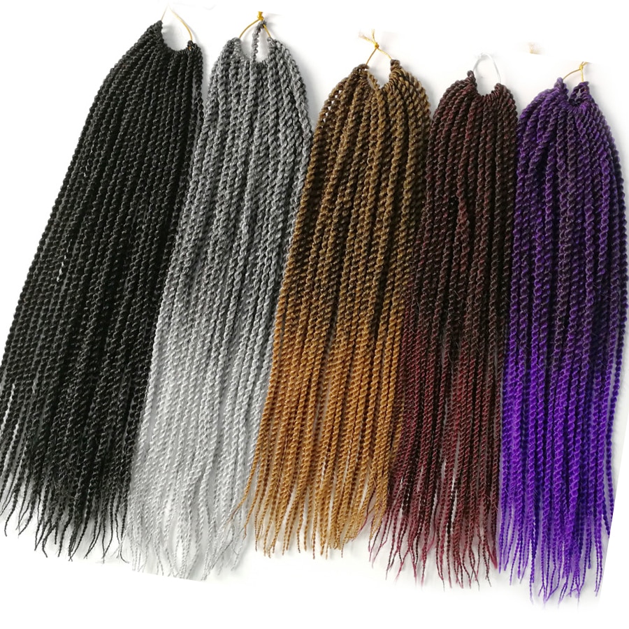 Verves ombre crochet braids 6 pack, 30 strands/pack 18 , small װ ƮƮ  ռ 극̵  ͽټ , ׷